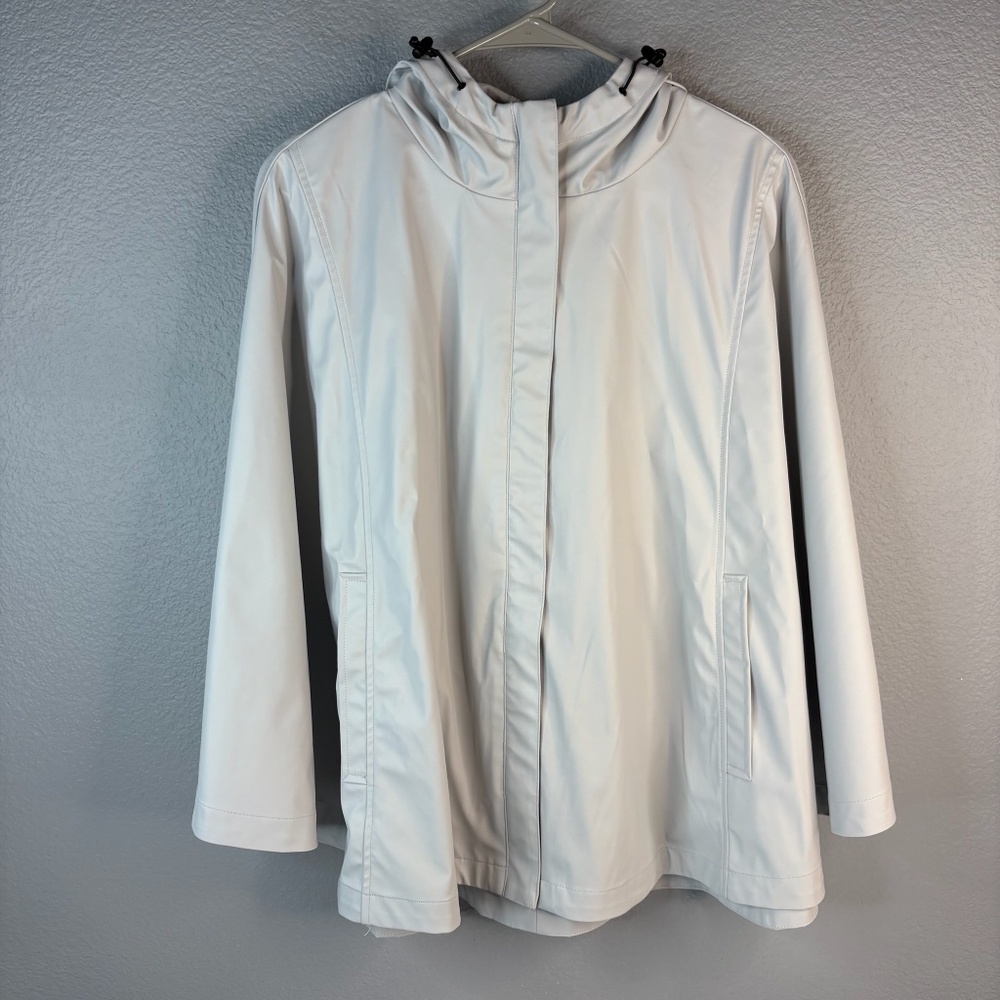 32 Degrees - Gray Batwing Poncho/Raincoat - Picture 1 of 9